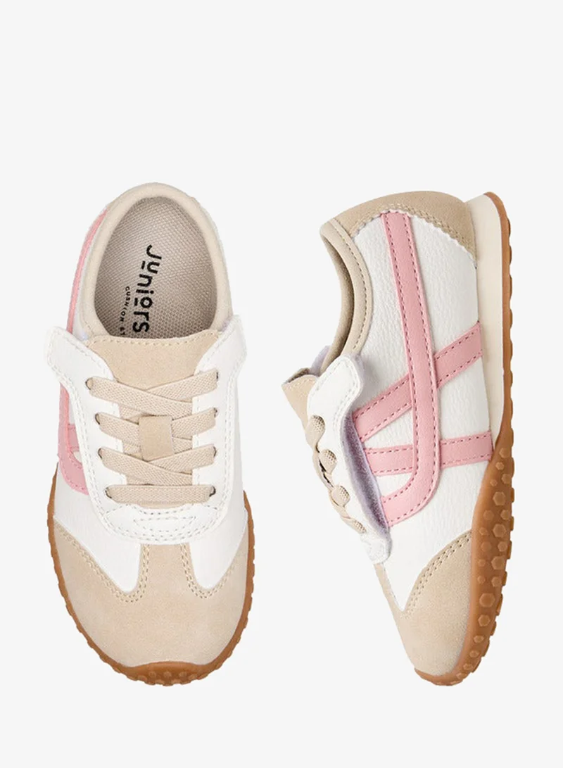 JUNIORS Girls Panelled Sneakers